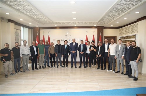 Vali/Belediye Başkan Vekilimiz Sayın Ali Çelik, Basın Mensuplarıyla Buluştu